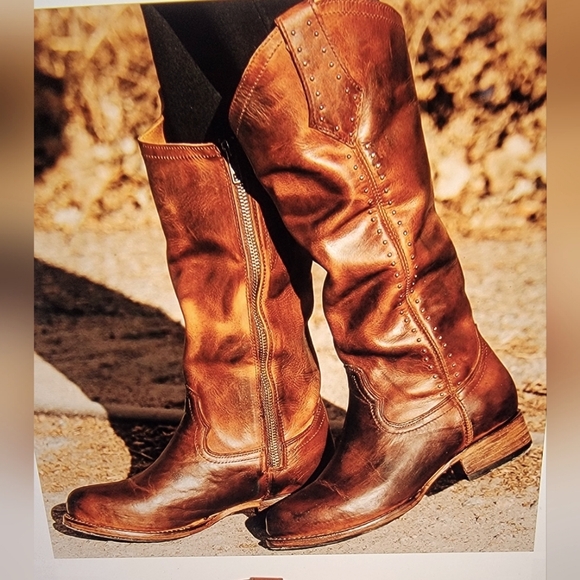 freebird Shoes - FREEBIRD Rigger Stacked Heel Boot